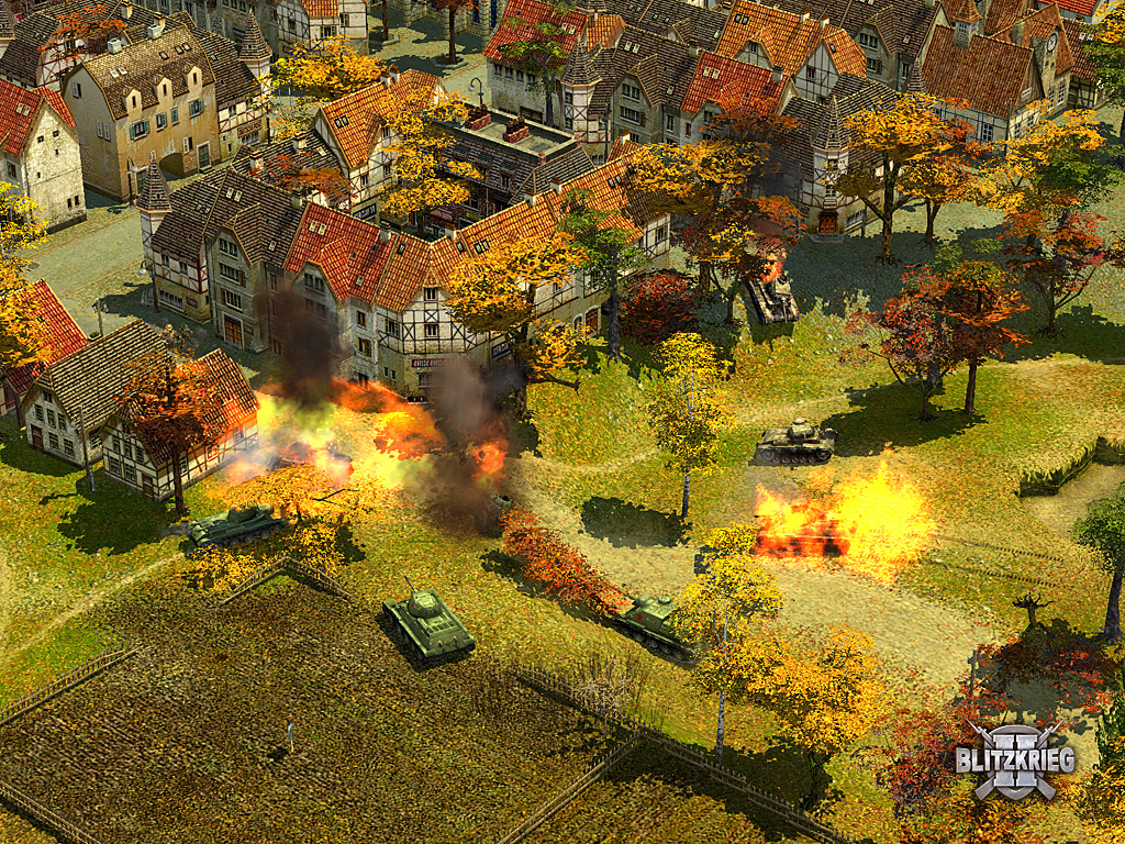 Salah Satu Preview Battle Map Blitzkrieg 2